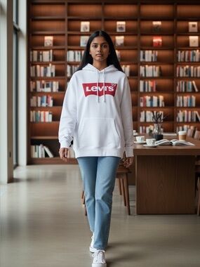 Levi’s Women’s Sport Graphic Hoodie M